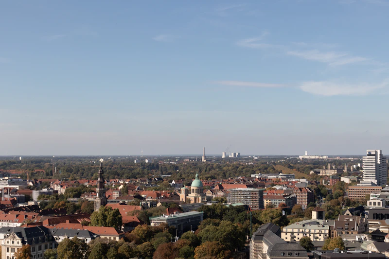 a city with a lot of tall buildings
